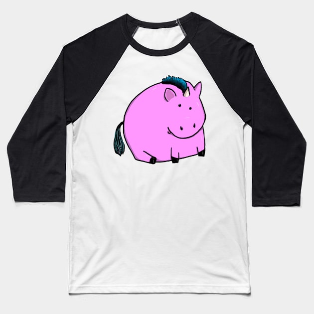 Unicorn orb Baseball T-Shirt by funkysmel